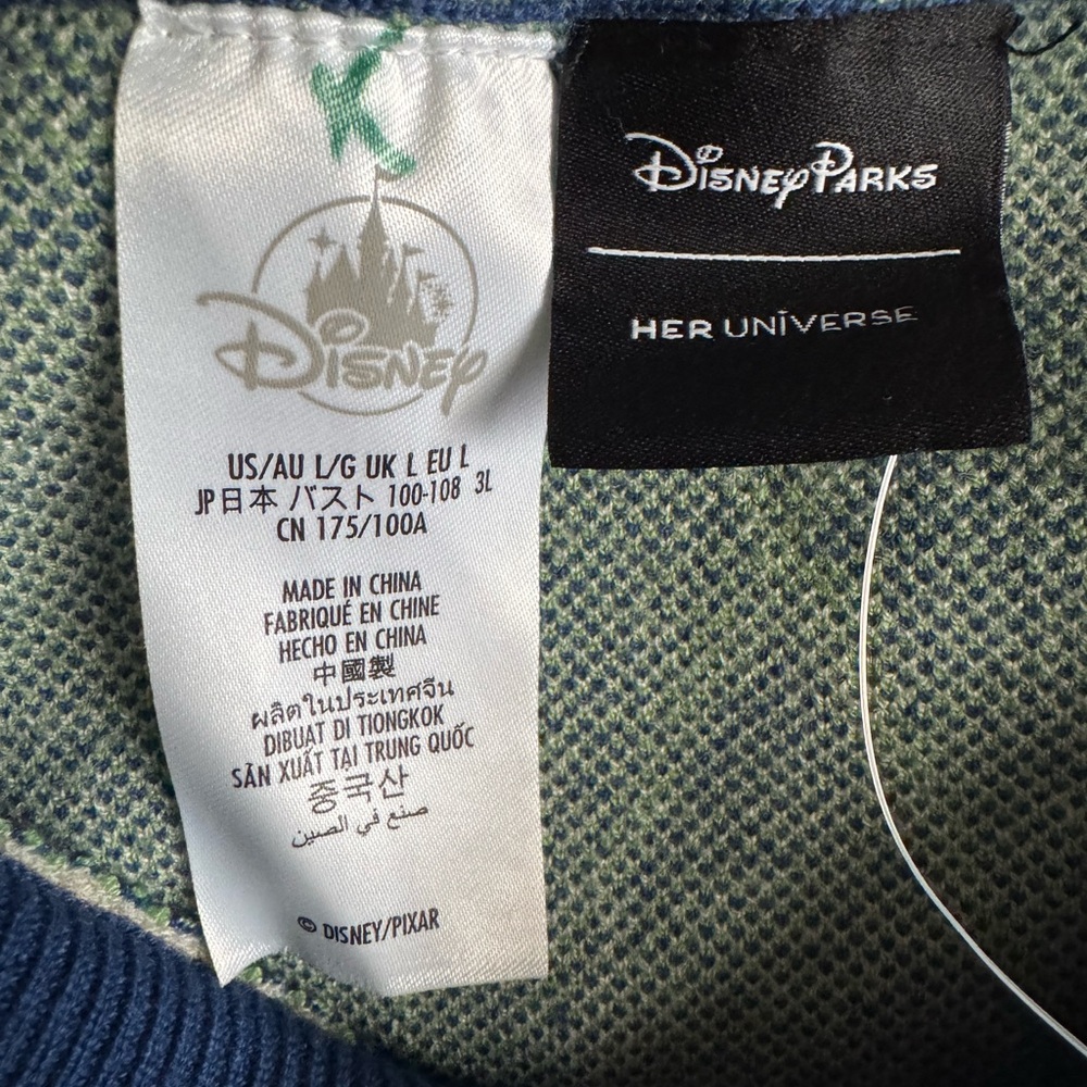 Disney Parks x Her Universe Monsters Inc Argyle Sweater - Picture 4 of 8